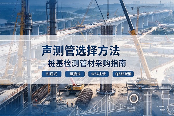 温县声测管选型标准