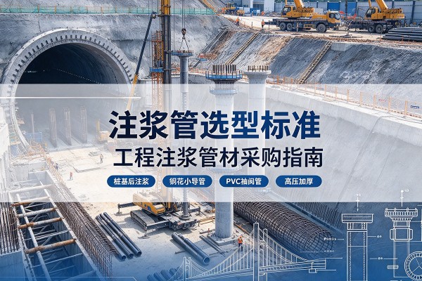 温县注浆管选型标准