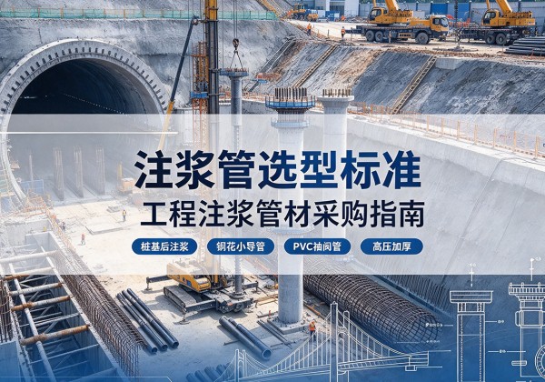 温县注浆管选型标准